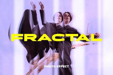 Fractal Mirror Photo Effect