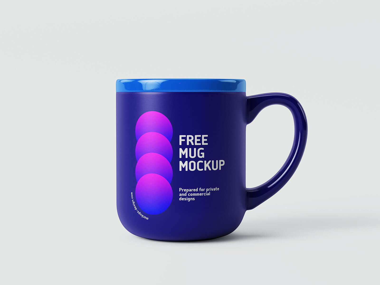 5 Free Glossy / Matt Ceramic Mug Mockup PSD Files