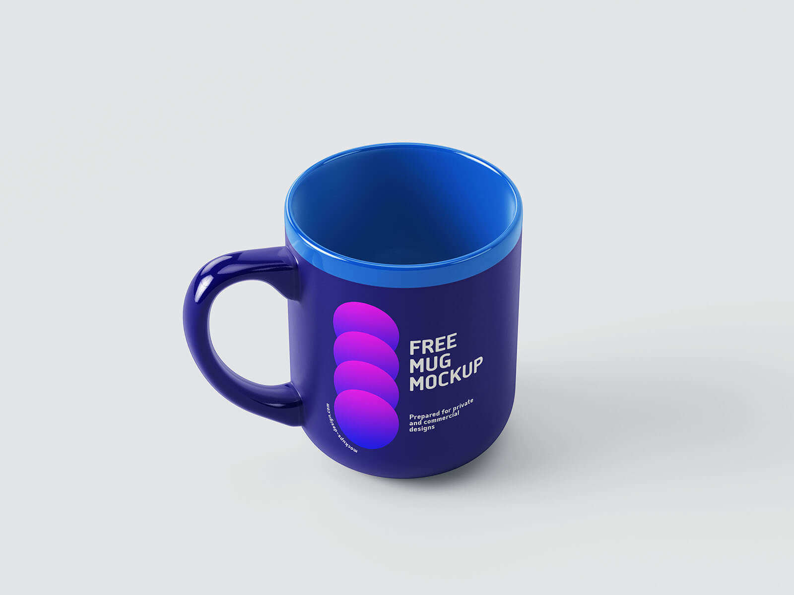 5 Free Glossy / Matt Ceramic Mug Mockup PSD Files