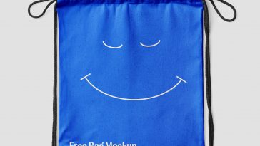 Free Linen Bag Mockup
