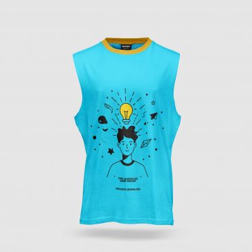 Male Sleeveless Shirt Mockup