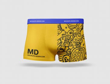 Male Underwear Mockup