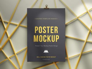 Hanging Poster Mockups