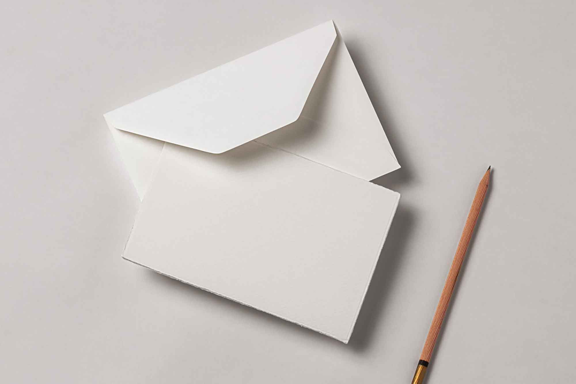  Recycled Paper Invitation Card Mockup