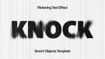 Flickering Text Effect
