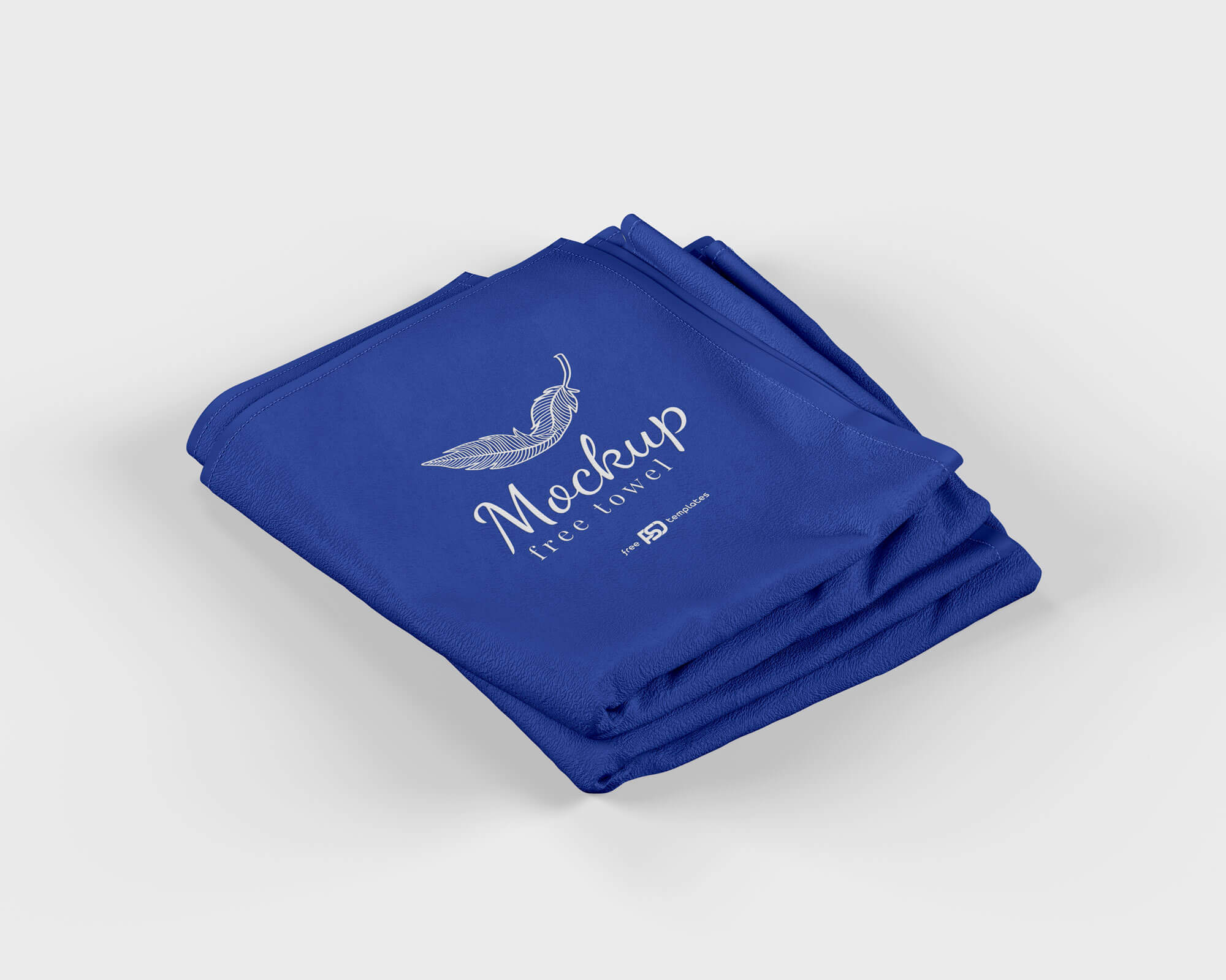 Free Hotel / Spa Towel Mockup PSD Set