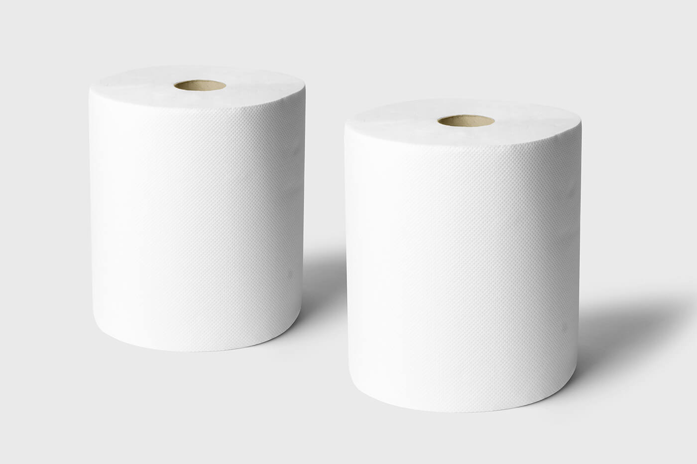 Free Kitchen Tissue Roll Paper Towel Mockup PSD