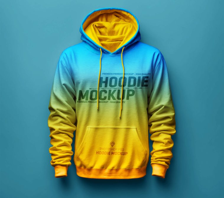 Front View Hoodie Mockup