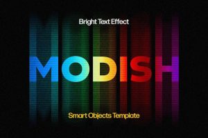 Motion Gradient Text Effect