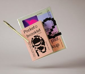Free Notebook Booklet Mockup