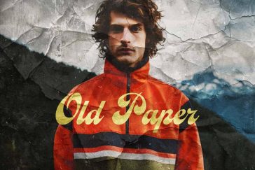 Old Cracked Paper Photo Effect