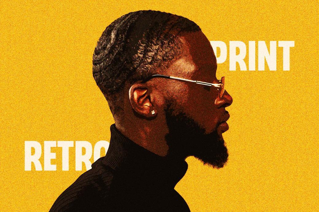 Retro Print Halftone Effect