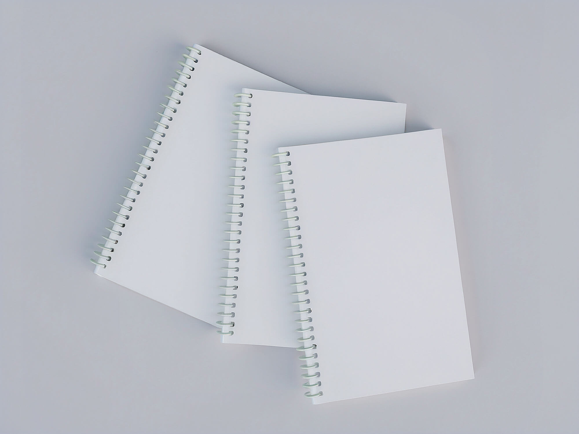 Spiral Ring Notebook Mockup