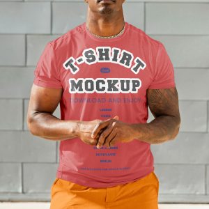 Free Sports T-Shirt Mockup