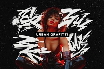 Urban Graffiti Style Photo Effect