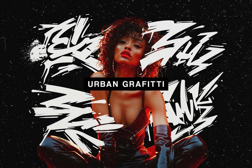 Urban Graffiti Style Photo Effect