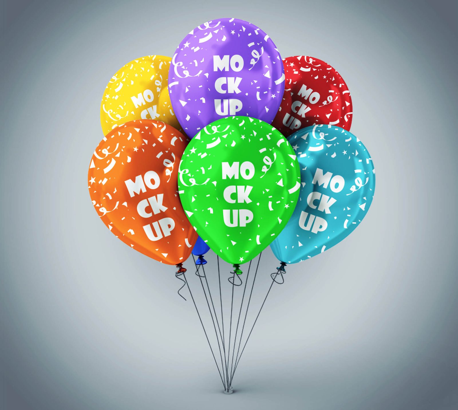 Free Balloon Mockups