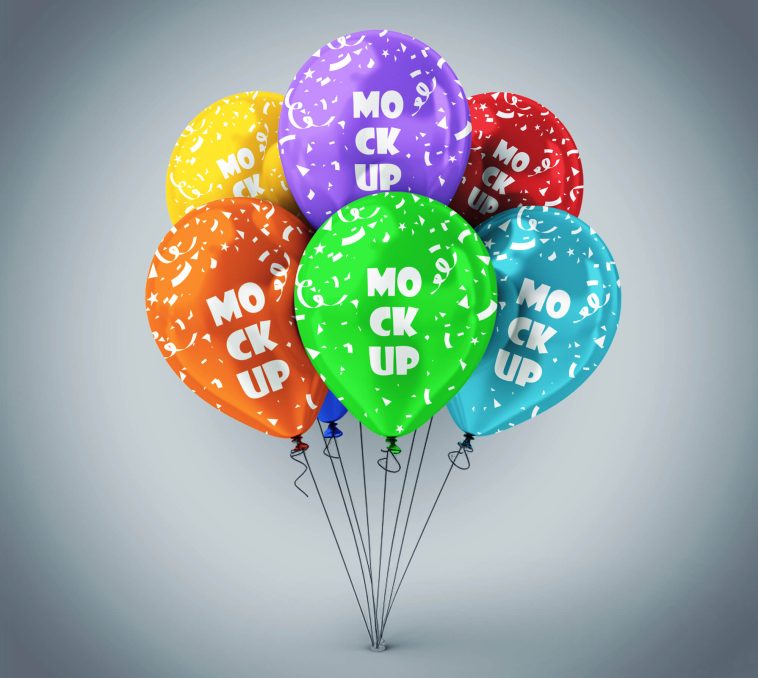 Free Balloon Mockups