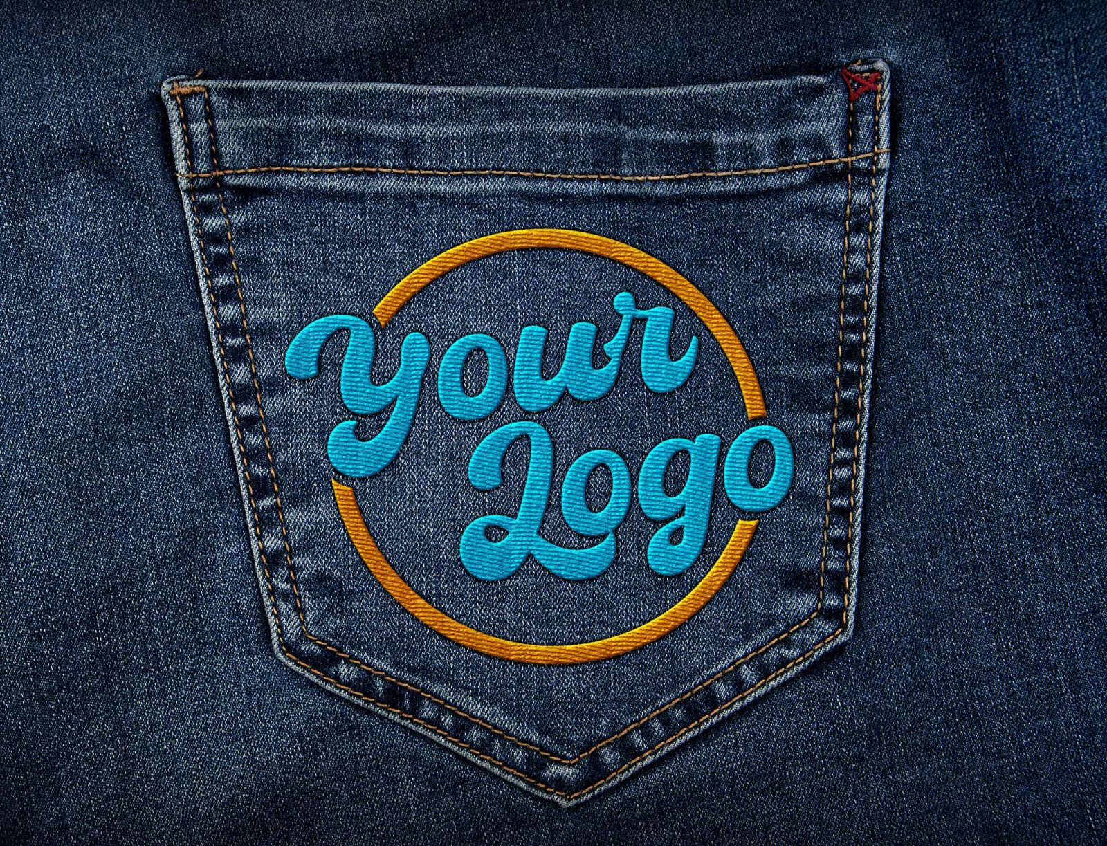 Embroidery Logo Mockup