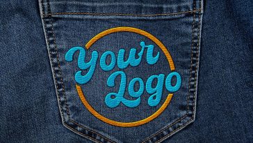 Embroidery Logo Mockup