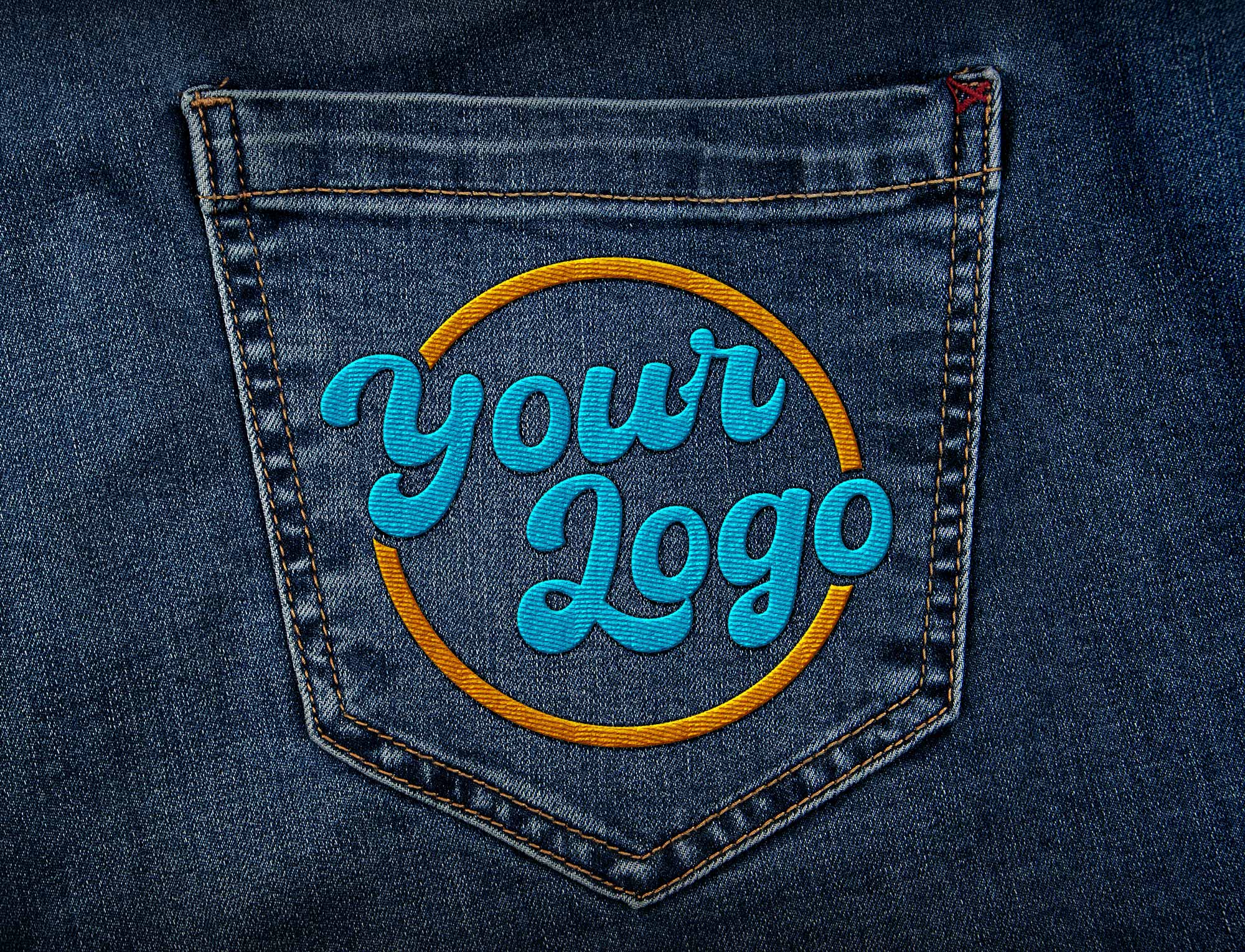 Free Embroidery Logo Mockup PSD - PsFiles