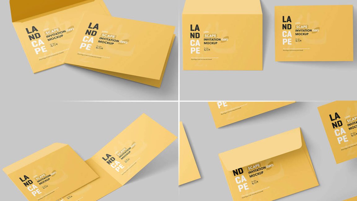 Free Wedding Invitation Card Design PSD Template - PsFiles