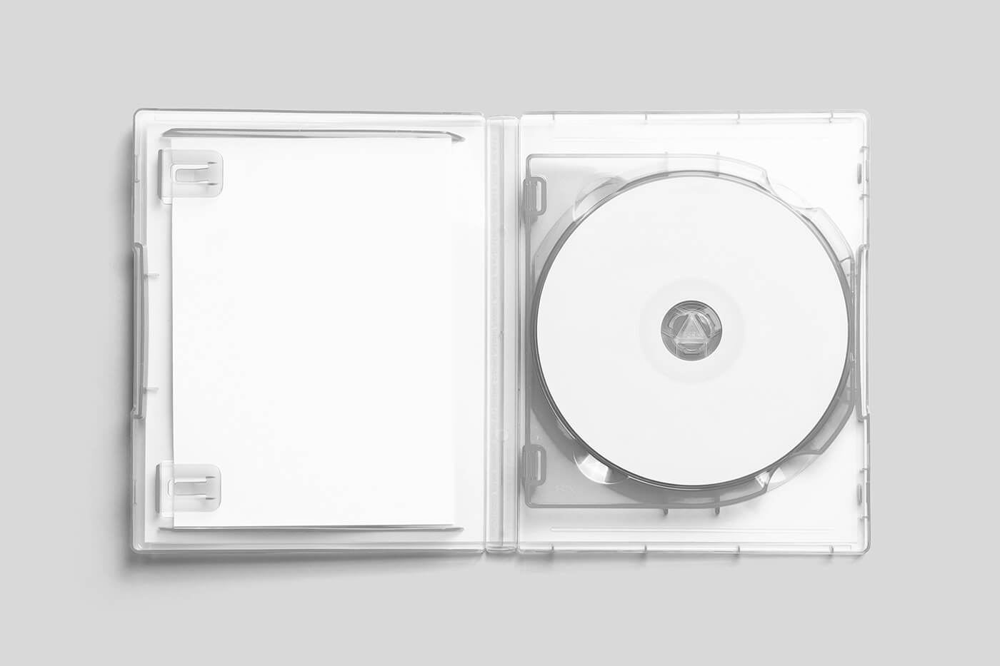 Free CD Game Box Mockup