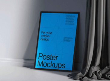 Free Stylish Frame Mockup