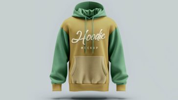 Free UHD Hoodie Shirt Mockup PSD