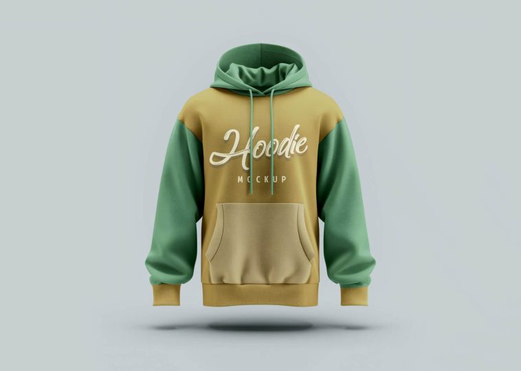 Free UHD Hoodie Shirt Mockup PSD