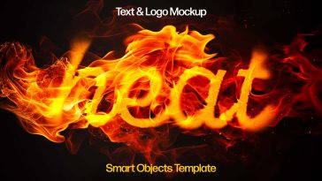 Free Melting Fire Flames Text Effect