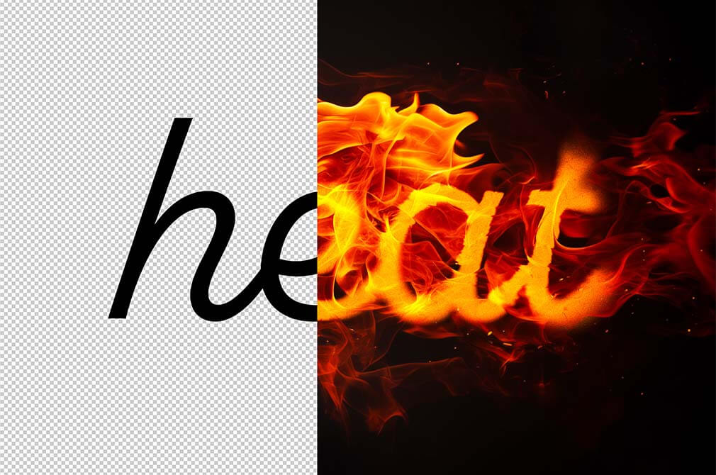 Free Melting Fire Flames Text Effect