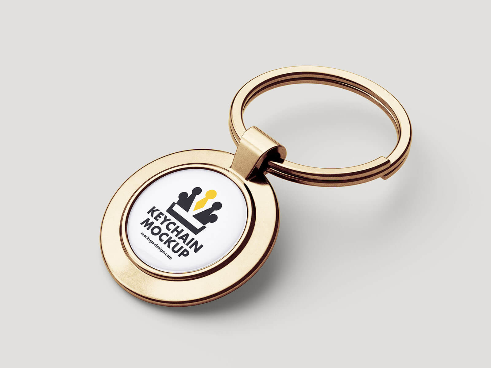 5 Free Shiny Key Chain Mockup PSD Files