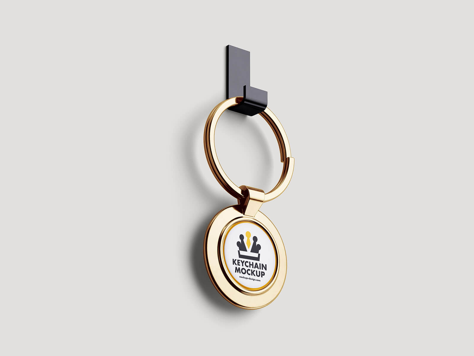 5 Free Shiny Key Chain Mockup PSD Files