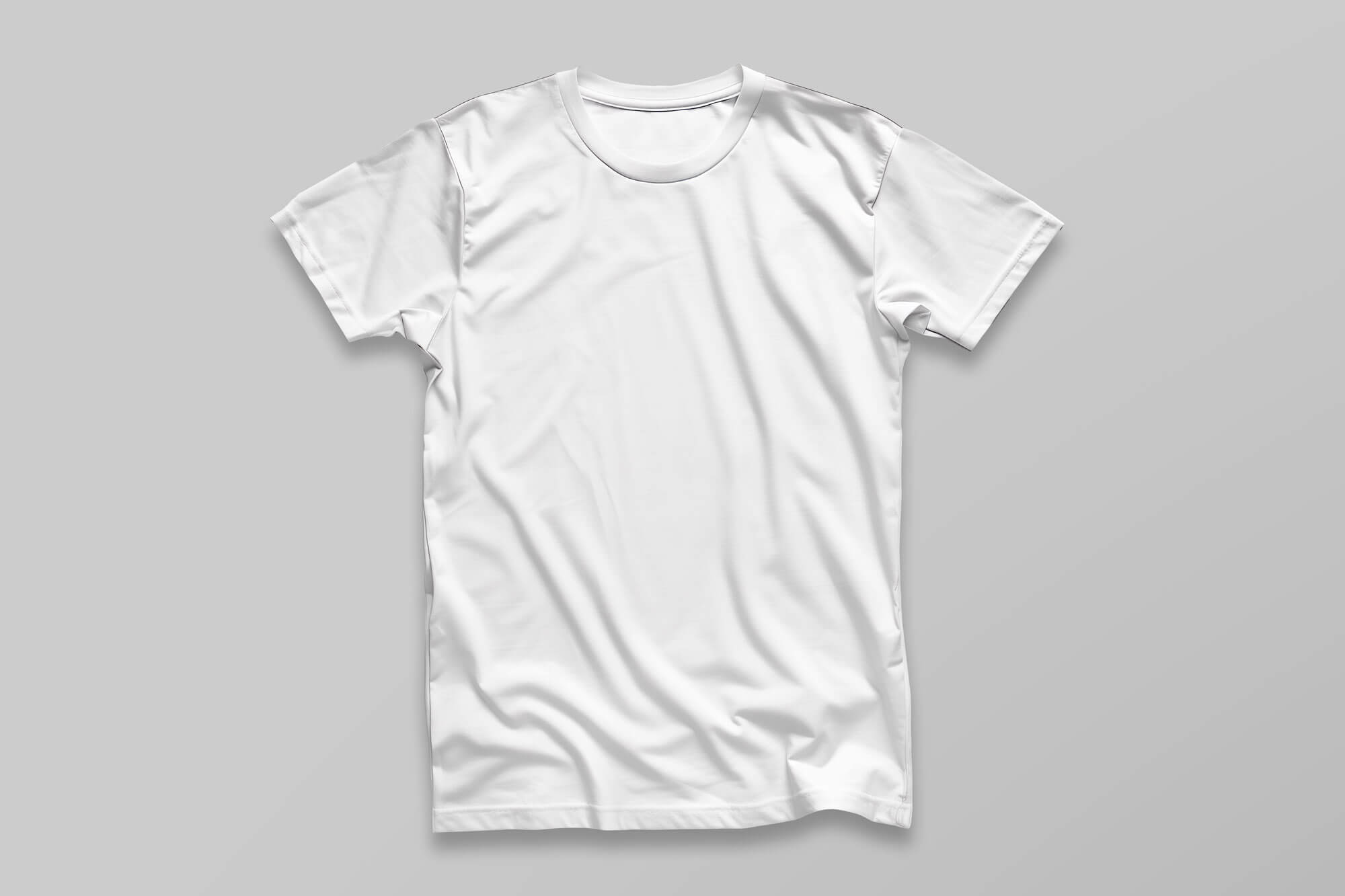 Regular Short Sleeves T-Shirt Mockup