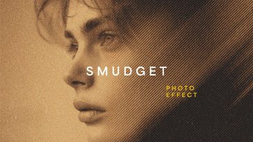 Free Smudged Dust Photo Effect