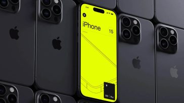 Free J-iPhone 15 Pro Mockup