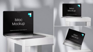 Free M3 MacBook Pro Mockup PSD Set