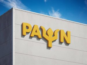 Free Building Logo Mockup PSD