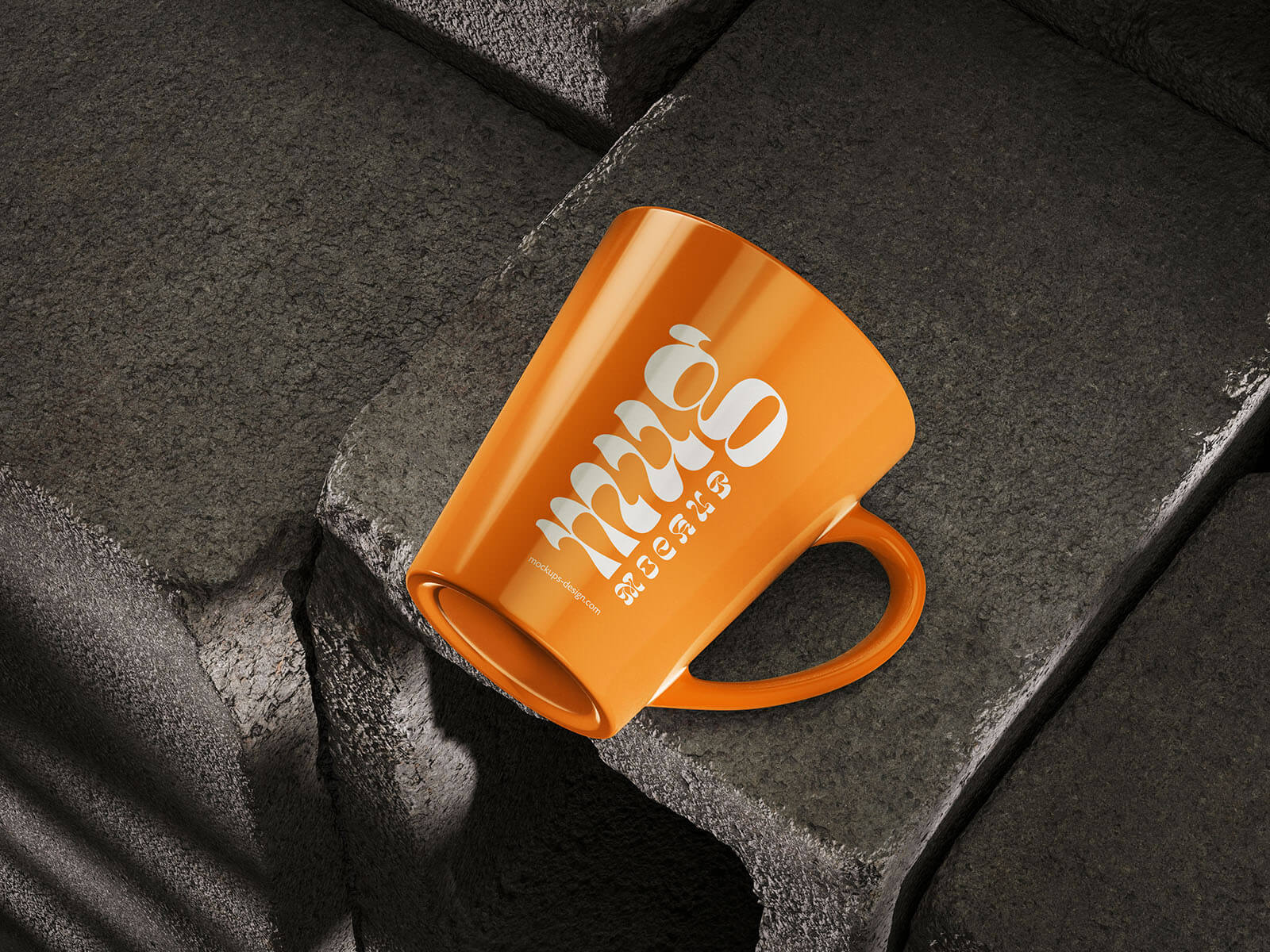 Free Melamine Tea / Coffee Mug Mockup PSD Set