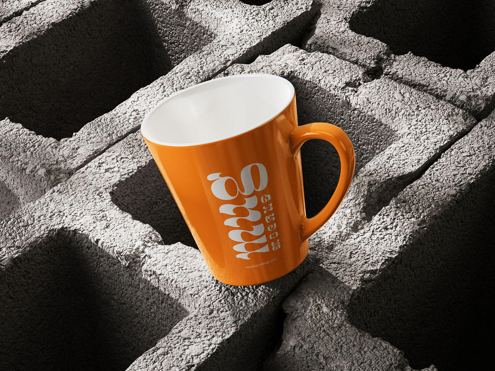 Free Melamine Tea / Coffee Mug Mockup PSD Set