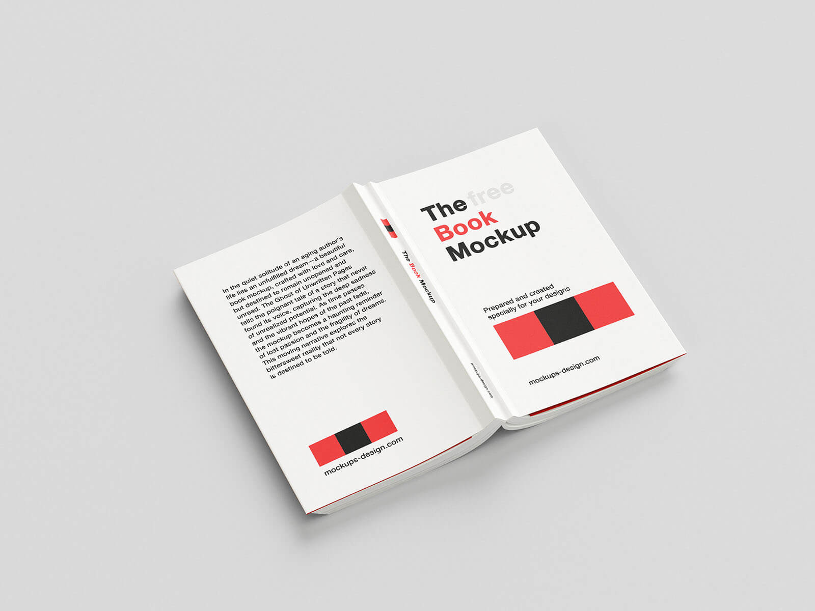 8 Free Book With Gatefold Cover Flap Mockup PSD Files