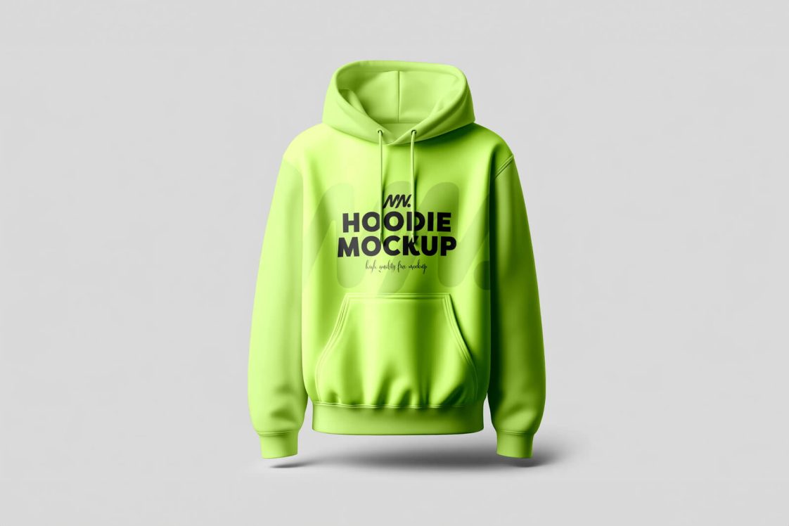 Free Full Sleeves Hoodie Mockup PSD - PsFiles