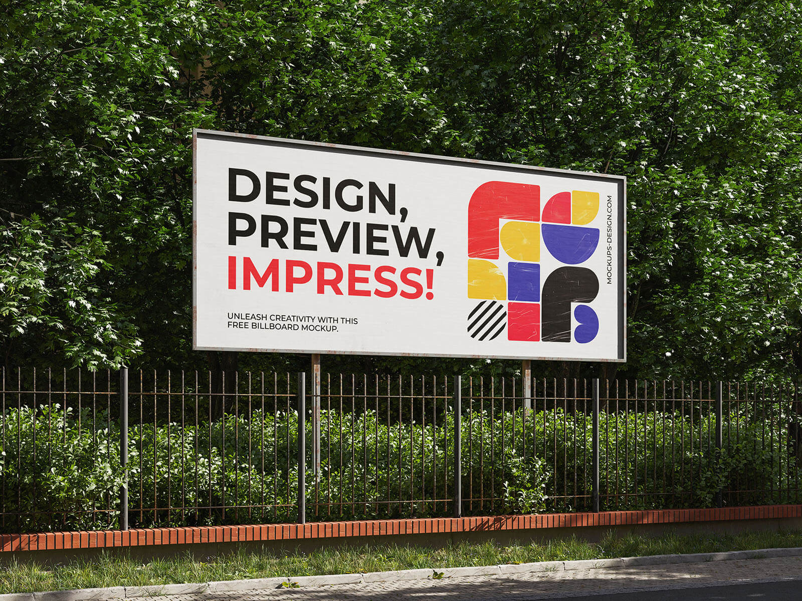 3 Free Outdoor Billboard Mockup PSD Files