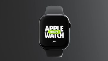 Free Top View Apple Watch Series 10 Mockup PSD