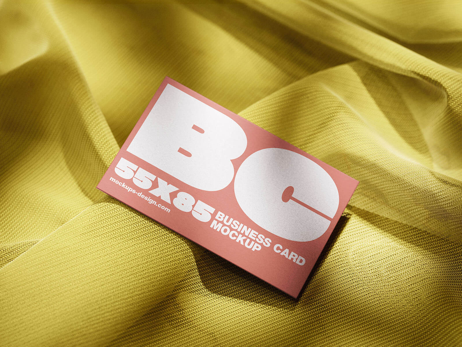 3 Free Bold Business Card Mockup PSD Files