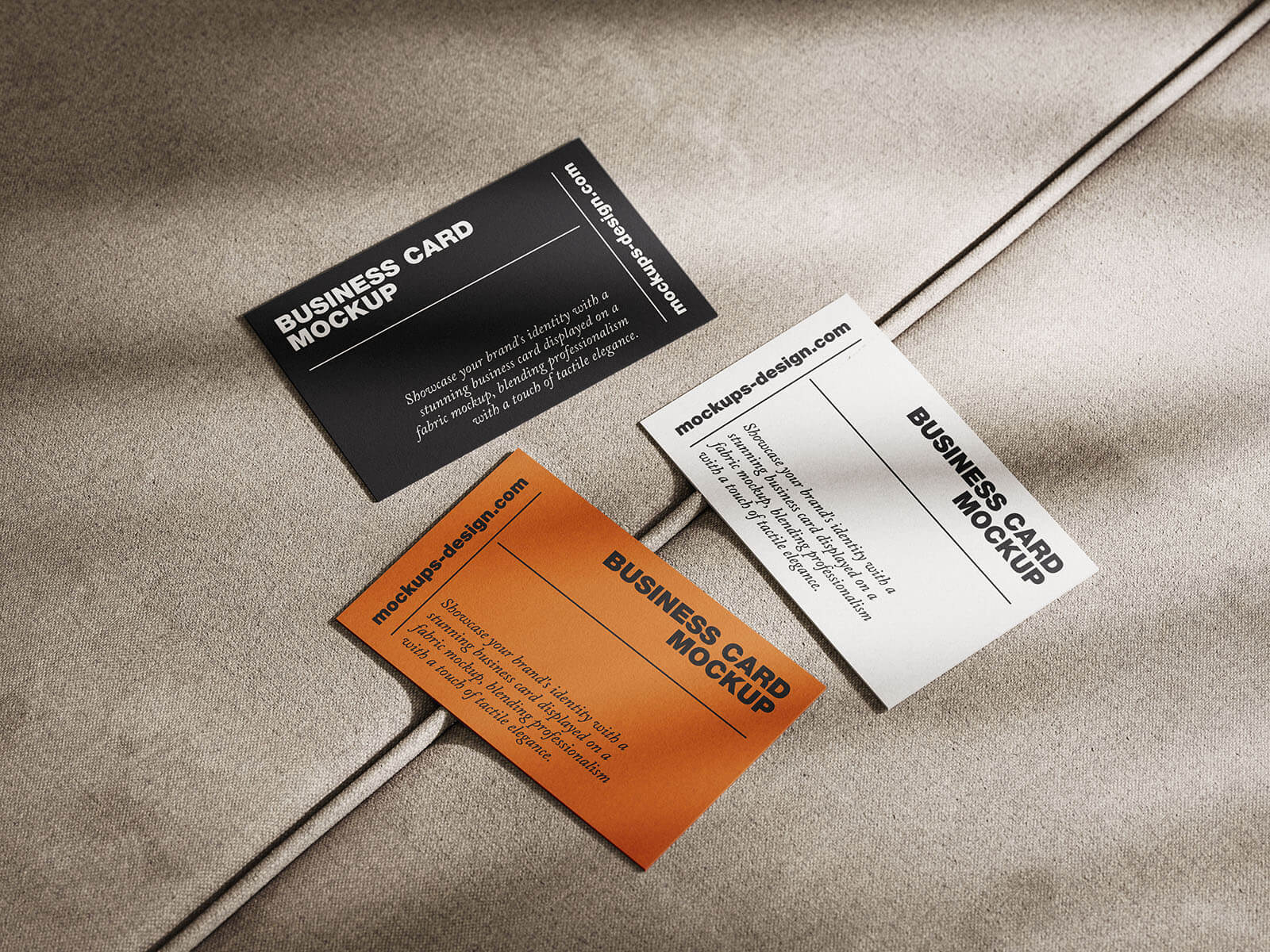 4 Free Premium Visiting Card Mockup PSD Files