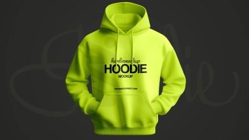 Free Simple Hoodie Mockup PSD