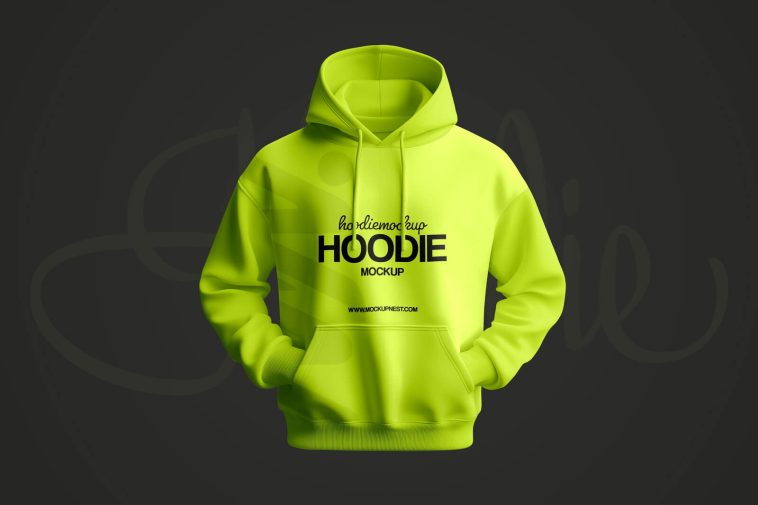 Free Simple Hoodie Mockup PSD