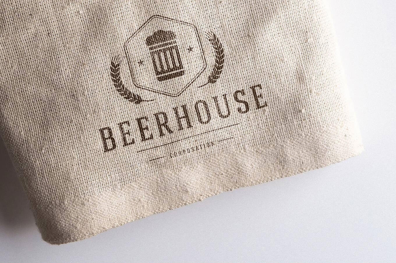 2 Free Jute Bag / Textured Paper For Branding Logo Mockup PSD Files